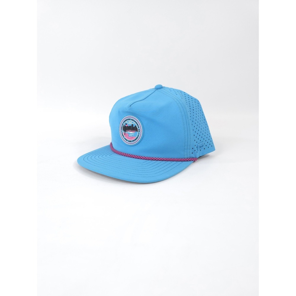 Melin Hat Hydro Coronado Drip Lagoon Blue Neon Collection Size CL Classic